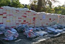 La Procuraduría General incinera más de una tonelada de cocaína y otras drogas