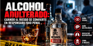 Alcohol adulterado: cuando el riesgo se convierte en responsabilidad penal
